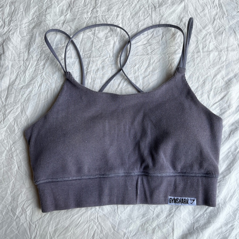 Gymshark Women's Charcoal Sports Bra